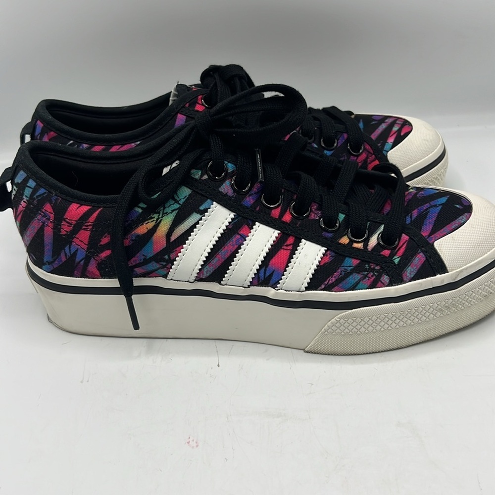 adidas Women's Multicolor Pattern Sneakers - Picture 3 of 6